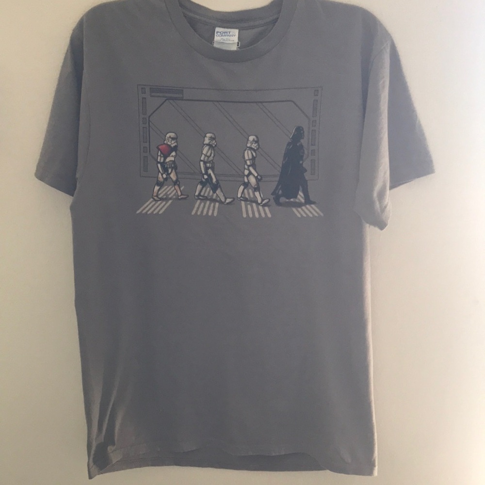 Star Wars Gray Graphic T-Shirt